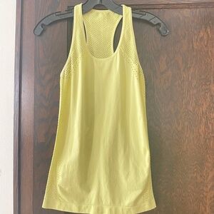 Fabletics Seamless Yellow Tank